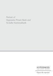 Portrait of Hyposwiss Private Bank - Hyposwiss Privatbank AG