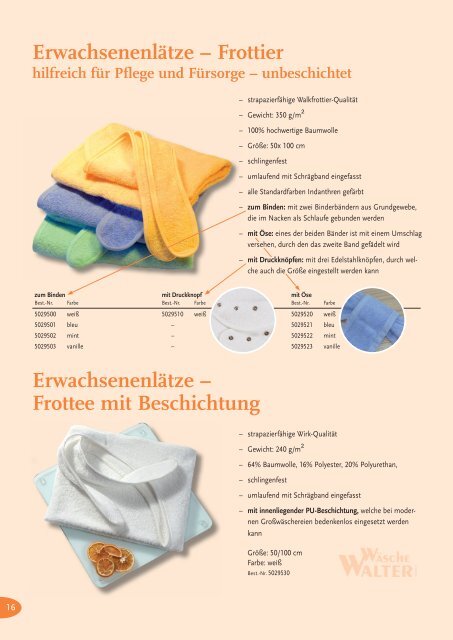 Waesche-Katalog 2012_OK.indd - Wäsche Walter GmbH