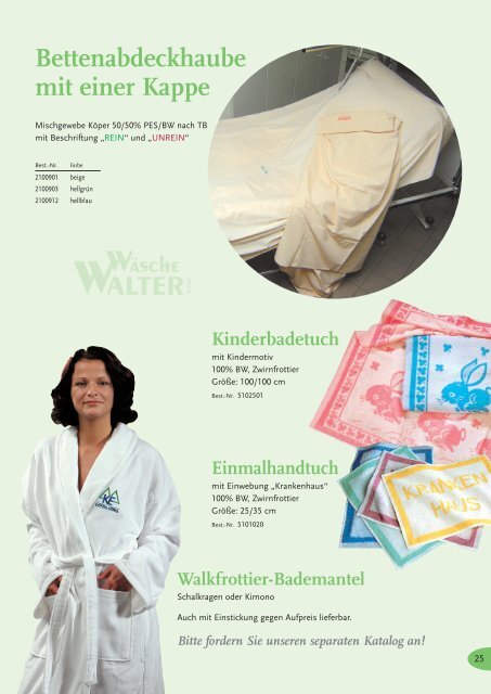 Waesche-Katalog 2012_OK.indd - Wäsche Walter GmbH