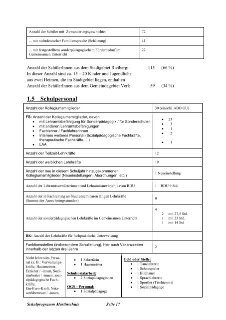 Schulprogramm - Martinschule Rietberg-Verl