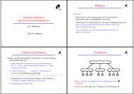 B-Bäume Definition der B-Bäume Ein Beispiel