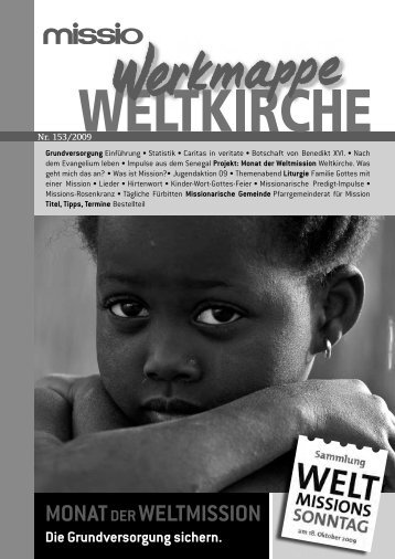 zum Download: Werkmappe Weltkirche 153 (PDF) - Missio