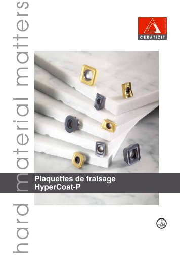 Plaquettes de fraisage Hypercoat-P