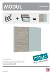 MODUL Schranksystem - Micasa