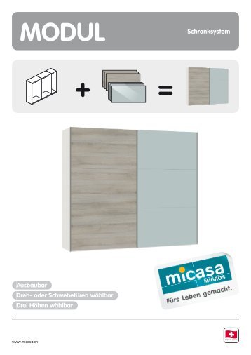 MODUL Schranksystem - Micasa