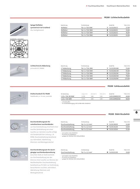 Innenleuchten 2009-10