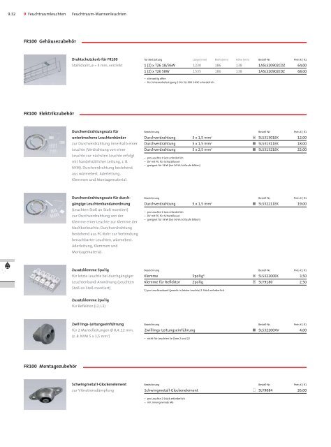 Innenleuchten 2009-10