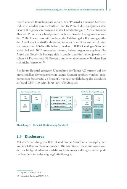 Praktische Umsetzung der IFRS-Richtlinien zu ... - IFBC