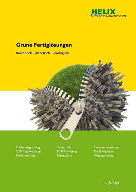 Katalog 'Grüne Fertiglösungen' - Bodendecker am laufenden Meter