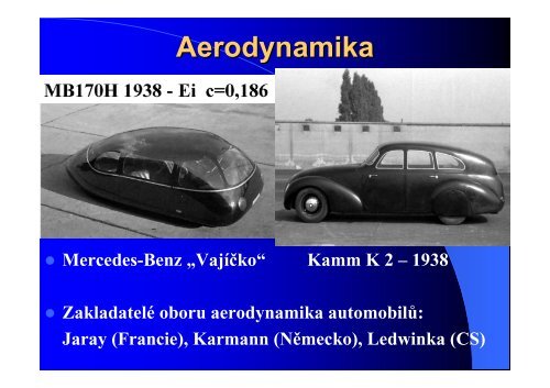 Přednáška - Vývoj automobilu a spalovacího motoru