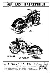 NSU LUX (Standard, Super) - Motorrad Stemler GmbH