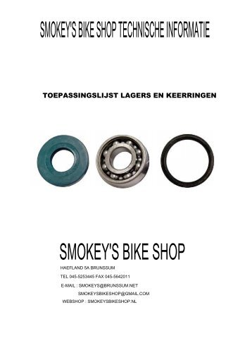 smokey's bike shop technische informatie