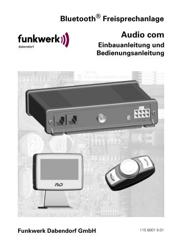 Audio com DE - Funkwerk Dabendorf GmbH