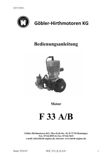 betriebshandbuch 3 triebwerk.pdf - UL-Flugzeugbau Quander