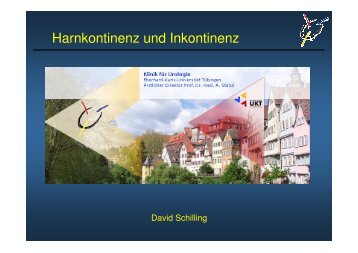 Harnkontinenz und Inkontinenz