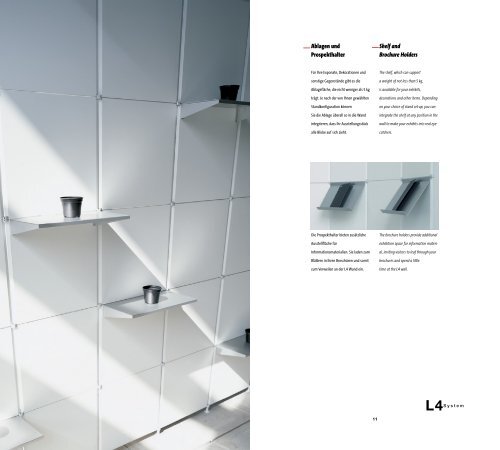 L 4System - Leitner Ausstellungssysteme