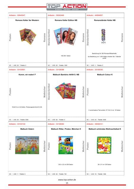 Gesamtkatalog - Heckes-WebDesign