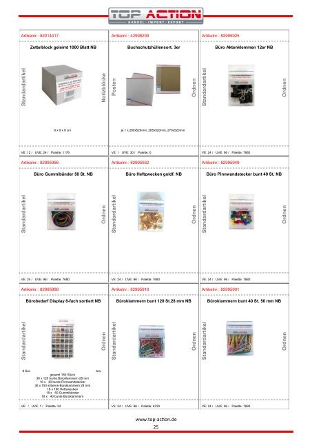 Gesamtkatalog - Heckes-WebDesign