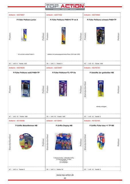 Gesamtkatalog - Heckes-WebDesign