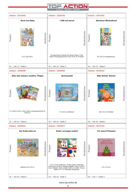 Gesamtkatalog - Heckes-WebDesign