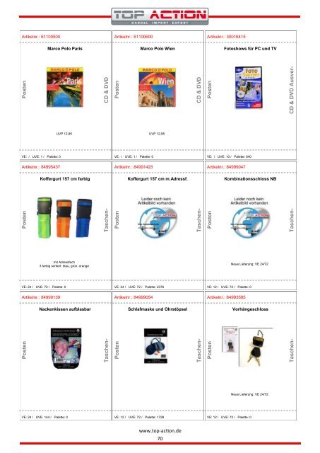 Gesamtkatalog - Heckes-WebDesign