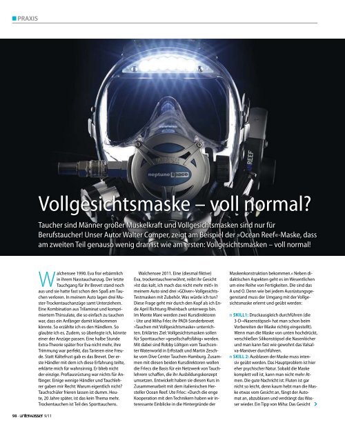 UNTERWASSER - Magazin 09/2011 - Frlec.net