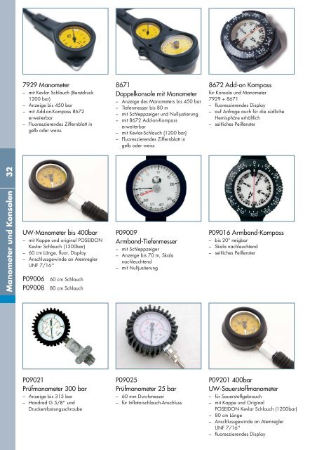 Poseidon Katalog 2008 Final:Poseidon KL05.qxd - Dive-King