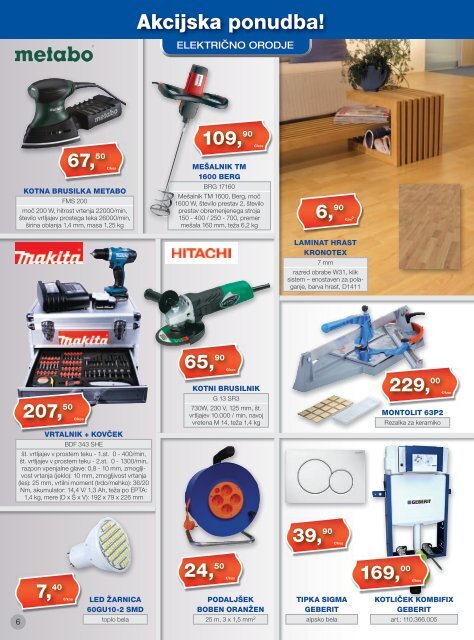 Izšel je nov akcijski katalog - OBNOVA