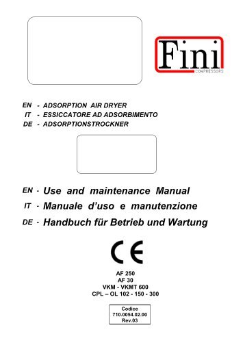 AF 30 GB-IT-DE.pdf - Fini compressors