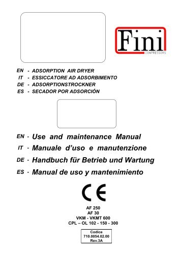 710-0054-02-00 FINI REV 3A - Fini compressors