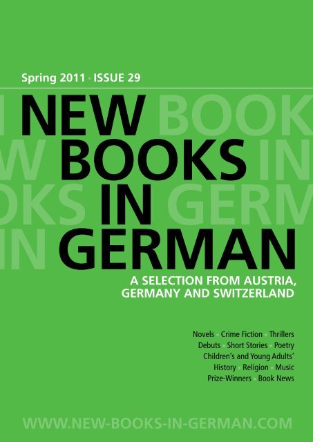 Download - New Books in German