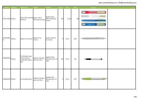 Stocklist web 20-02-2013