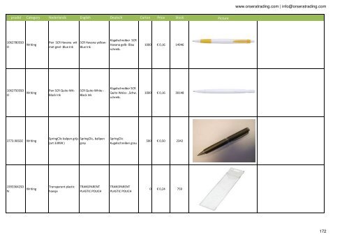 Stocklist web 20-02-2013