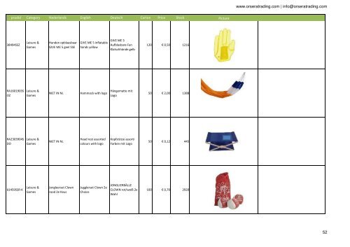 Stocklist web 20-02-2013