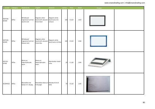 Stocklist web 20-02-2013