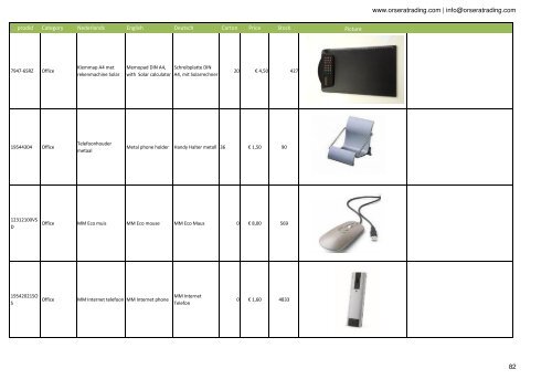 Stocklist web 20-02-2013