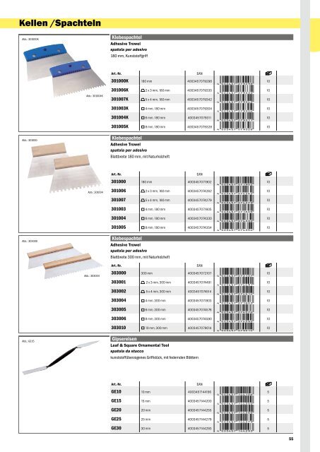 TRIUSO Katalog