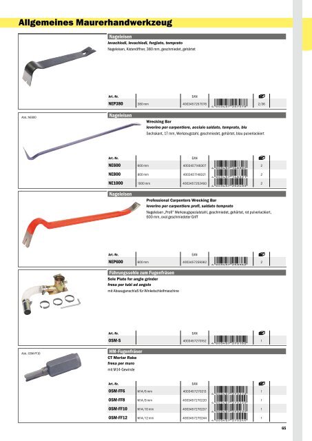 TRIUSO Katalog