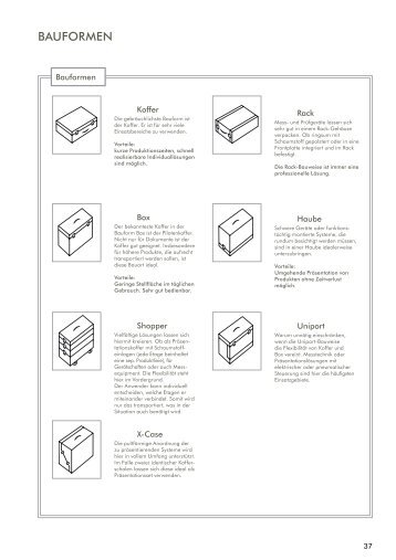 PDF: Infoblatt für Bauformen, Griffsysteme und Rollen