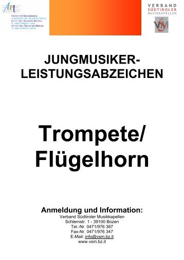 Trompete/Flügelhorn - Institut für Musikerziehung