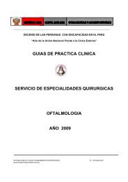 Servicio de Especialidades Quirurgicas Oftalmología