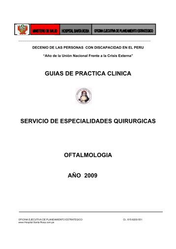 Servicio de Especialidades Quirurgicas Oftalmología