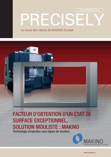 FACTEUR D'OBTENTION D - Makino Europe GmbH