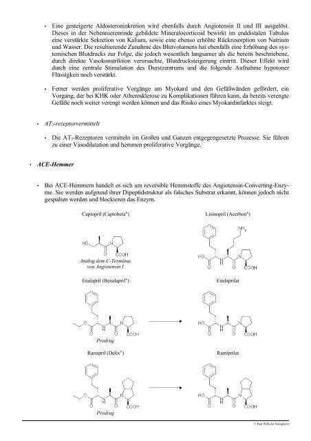 Pharmakologischer Demonstrationskurs