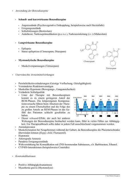 Pharmakologischer Demonstrationskurs