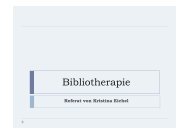 Bibliotherapie