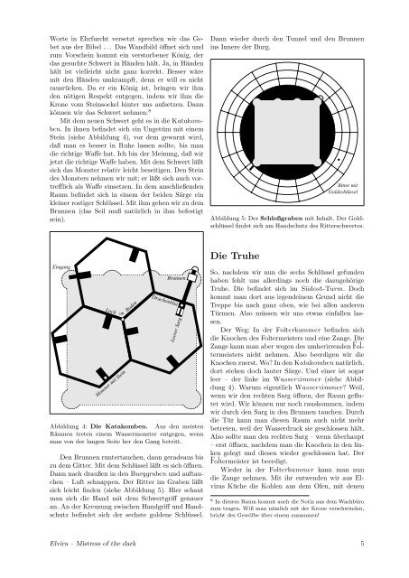 Spielelösungen: Elvira - Rütschlin, Jochen