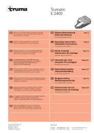 Trumatic E 2400 - T3-Infos