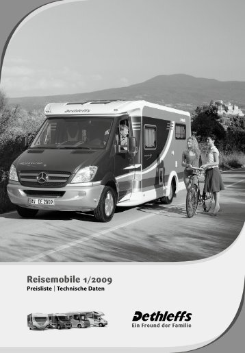 Preisliste Reisemobile 2009 - Dethleffs
