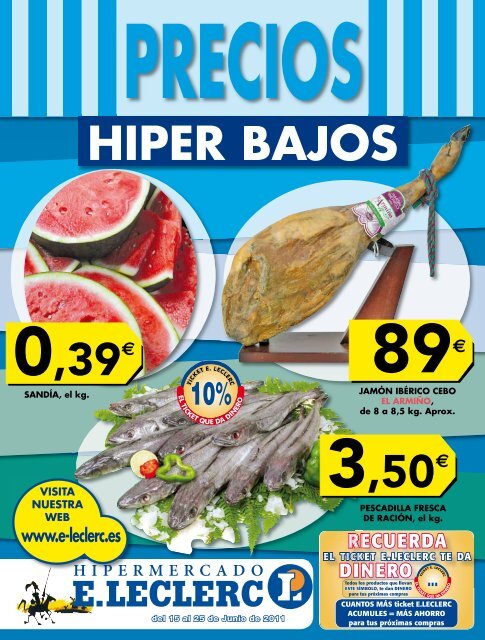 precios hiper bajos - E.Leclerc